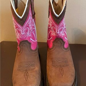 Lil Durango Let Love Fly girls size 12M boots. Worn once.